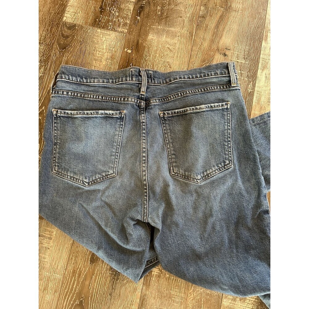 Agolde Jeans Denim Blue Medium Wash Casual Straight Leg Women's Size 32 - Picture 3 of 11